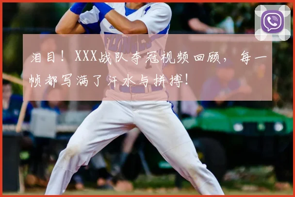 泪目！XXX战队夺冠视频回顾，每一帧都写满了汗水与拼搏！