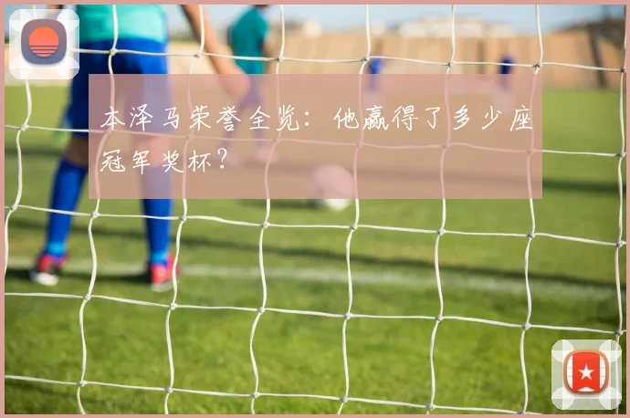 本泽马荣誉全览：他赢得了多少座冠军奖杯？