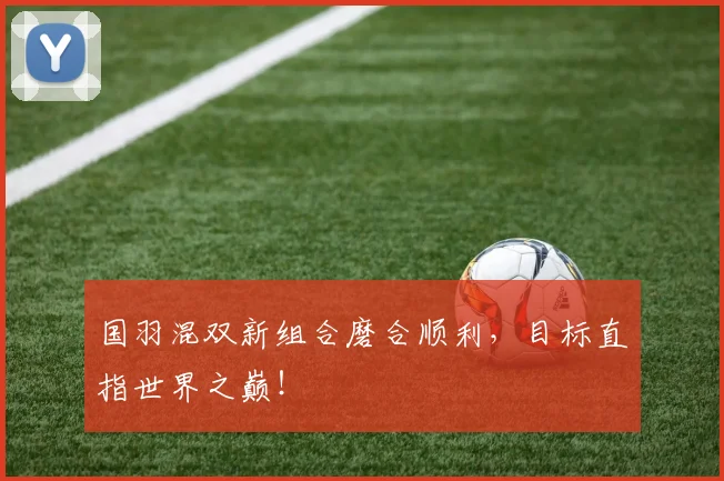 国羽混双新组合磨合顺利,目标直指世界之巅!
